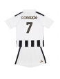 Otroške Nogometnih dresov Juventus Francisco Conceicao #7 Domači 2026-27 Kratki rokavi (+ hlače)